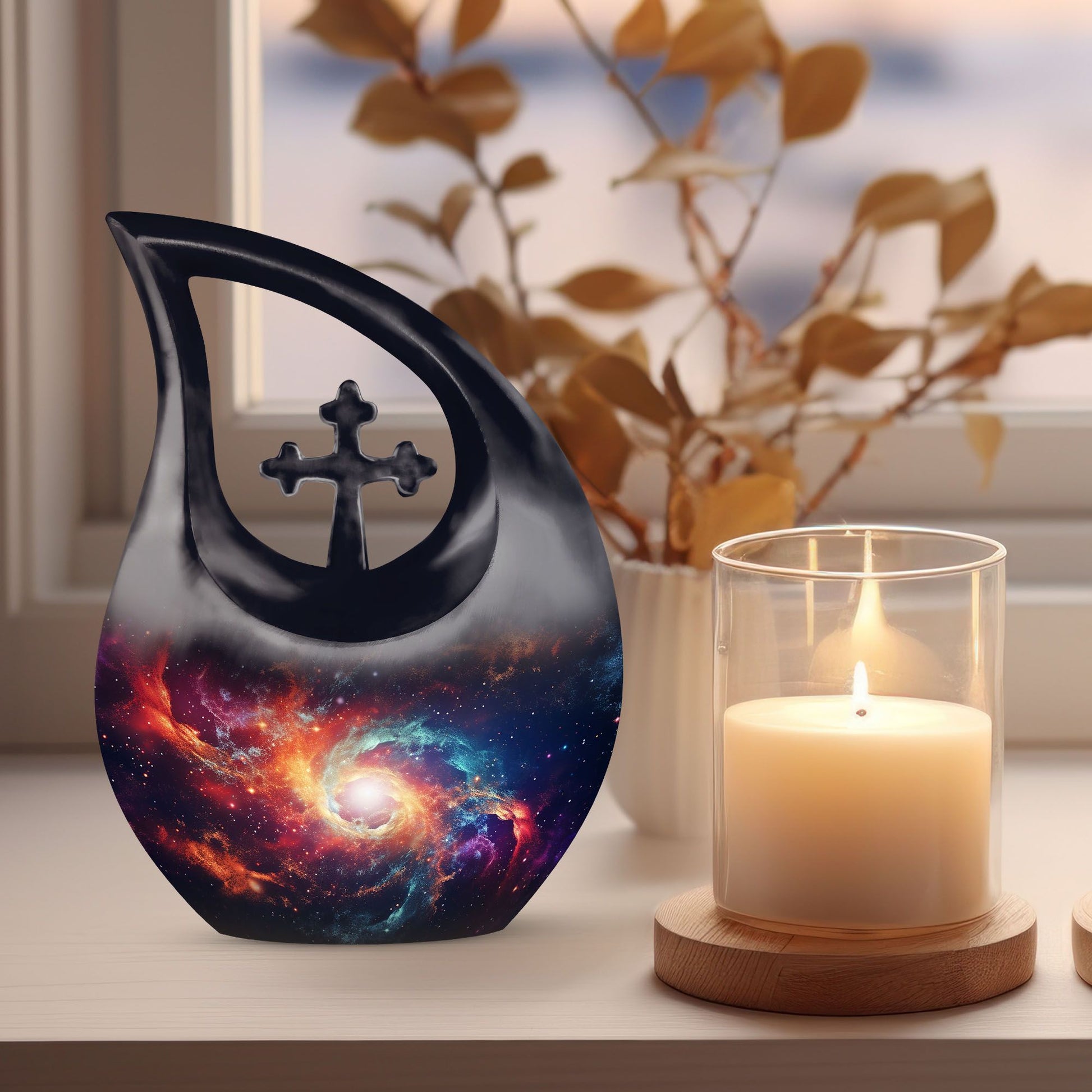 Galaxy Urns For Ashes - Mini Urns For Human Ashes Keepsake