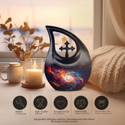 Galaxy Urns For Ashes - Mini Urns For Human Ashes Keepsake