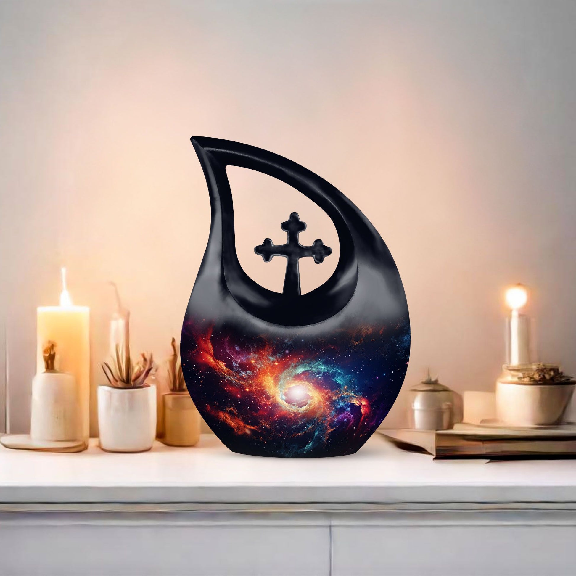 Galaxy Urns For Ashes - Mini Urns For Human Ashes Keepsake