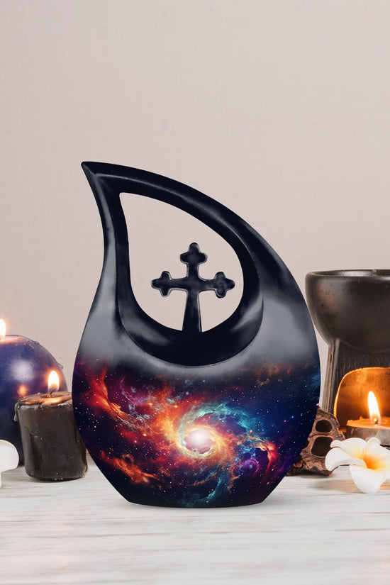 Galaxy Urns For Ashes - Mini Urns For Human Ashes Keepsake