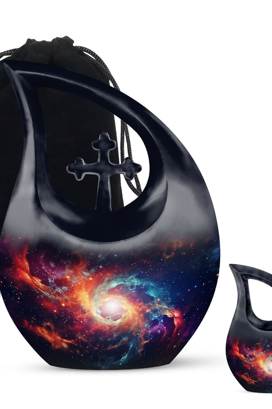 Galaxy Urns For Ashes - Mini Urns For Human Ashes Keepsake