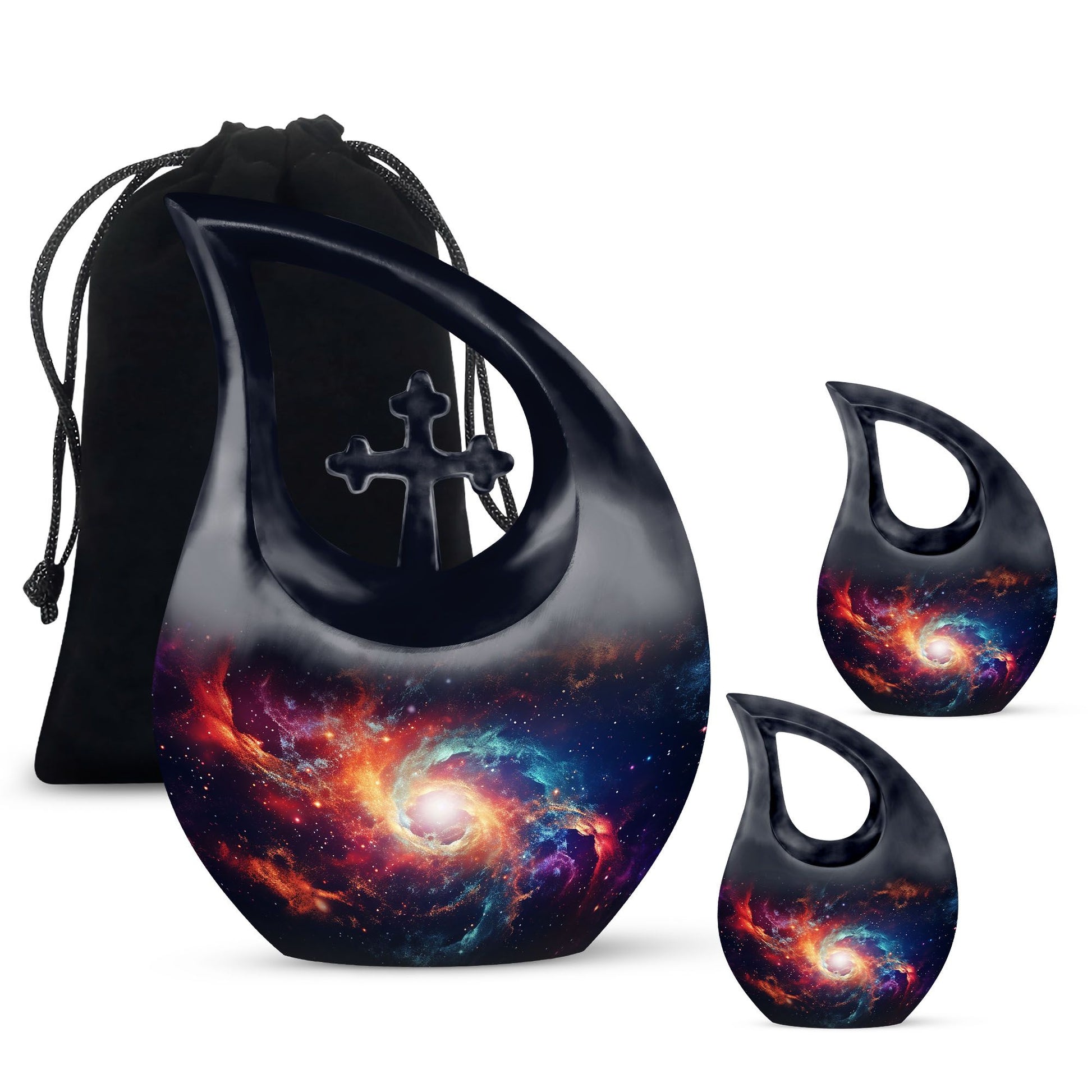 Galaxy Urns For Ashes - Mini Urns For Human Ashes Keepsake