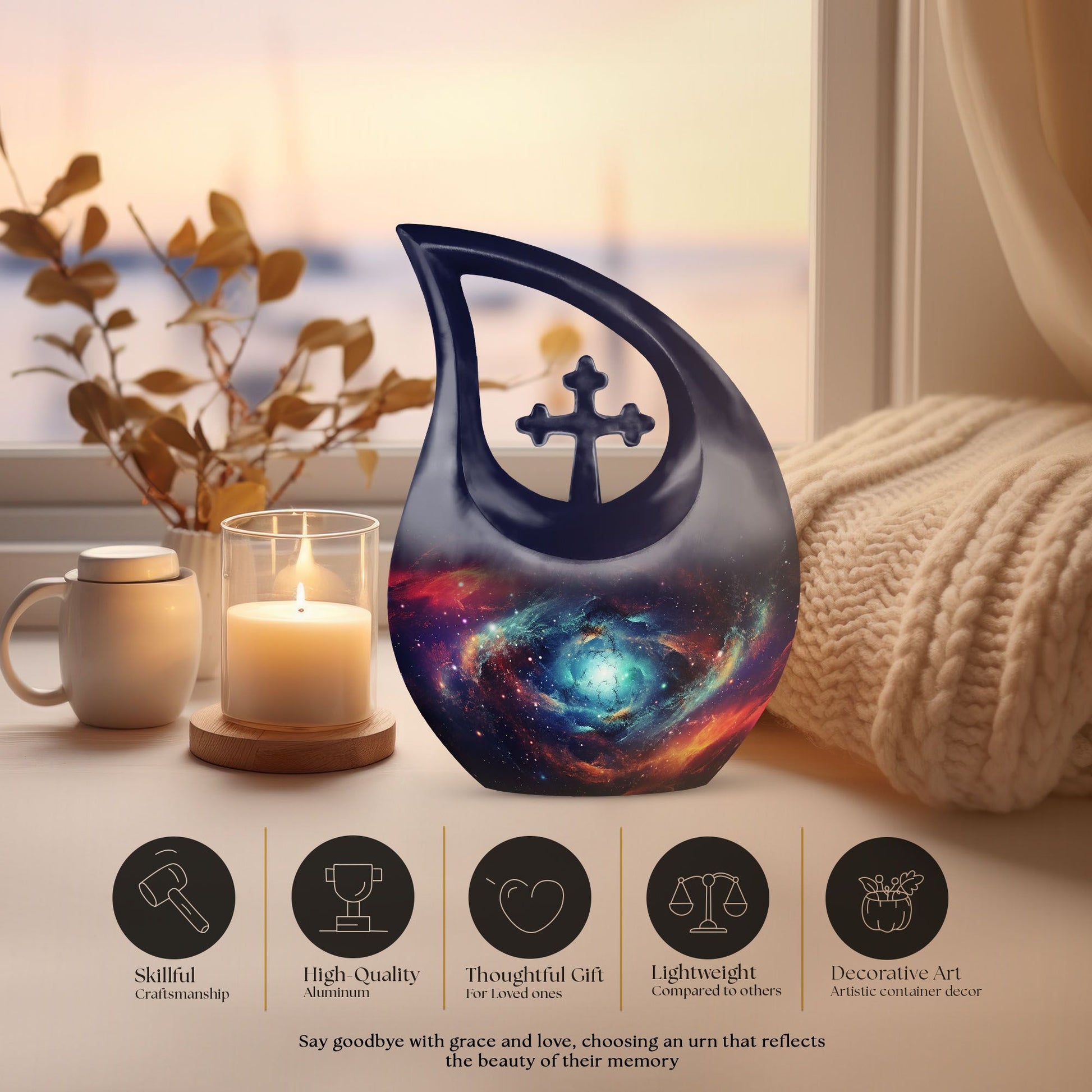 Galaxy Urns For Ashes - Keepsake Mini Urns