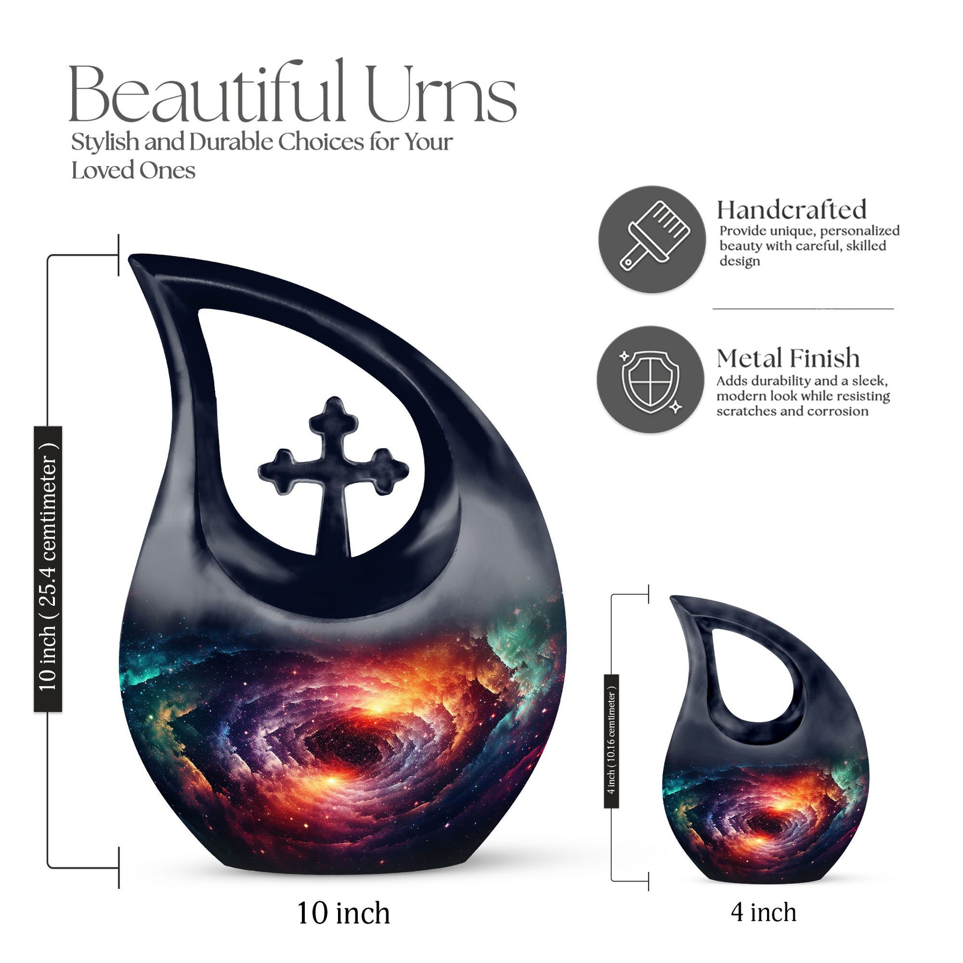 Galaxy Urns For Ashes - Mini Urn Set For Ashes