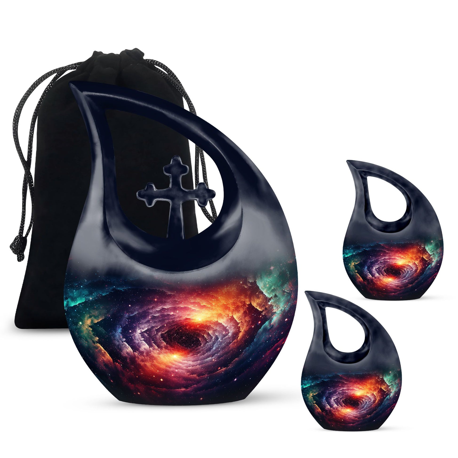 Galaxy Urns For Ashes - Mini Urn Set For Ashes