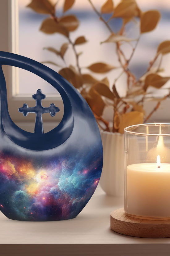 Galaxy Urns For Ashes - Mini Urn For Mom Ashes