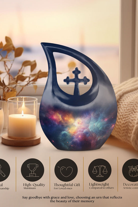 Galaxy Urns For Ashes - Mini Urn For Mom Ashes