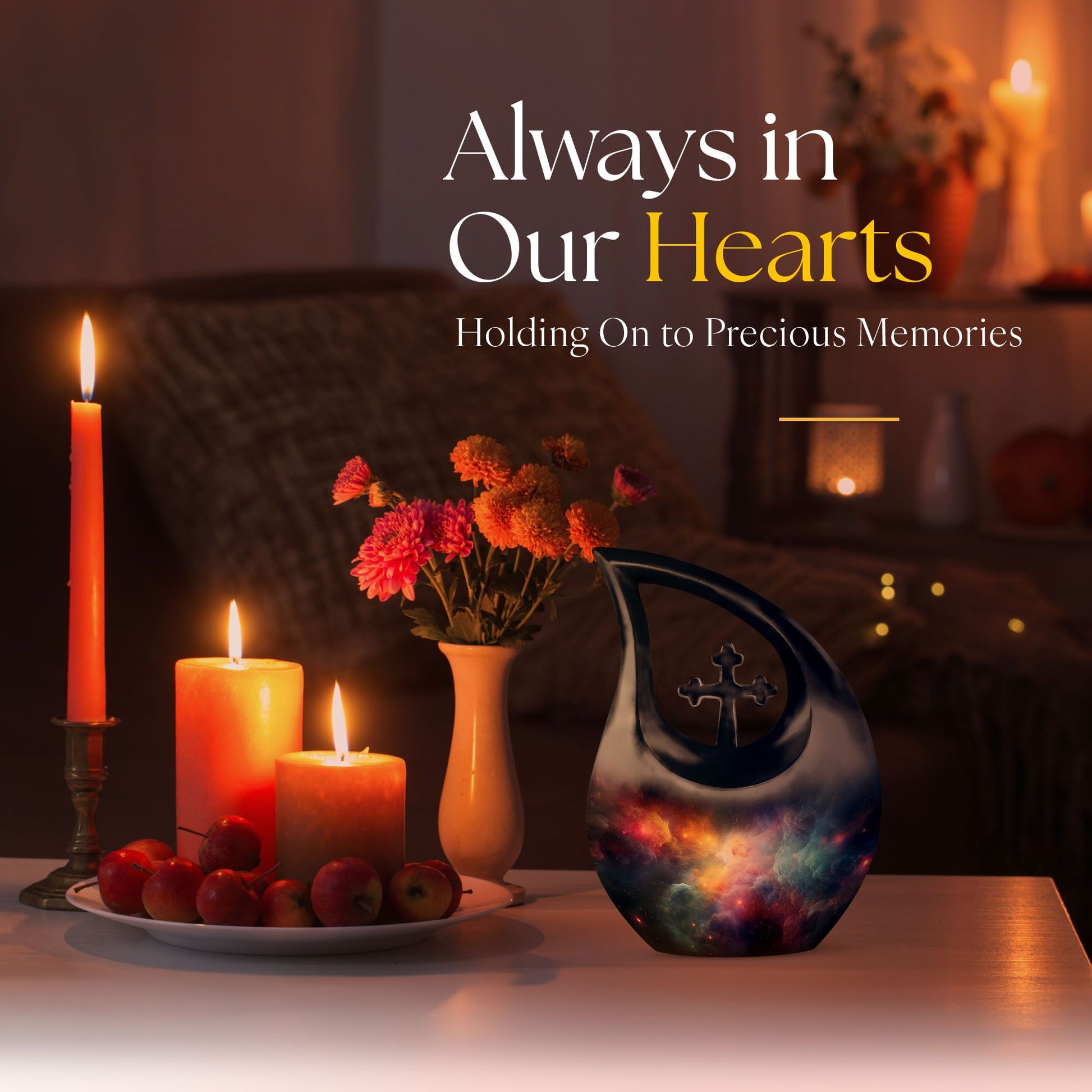 Galaxy Urns For Ashes - Mini Urn For Mom Ashes