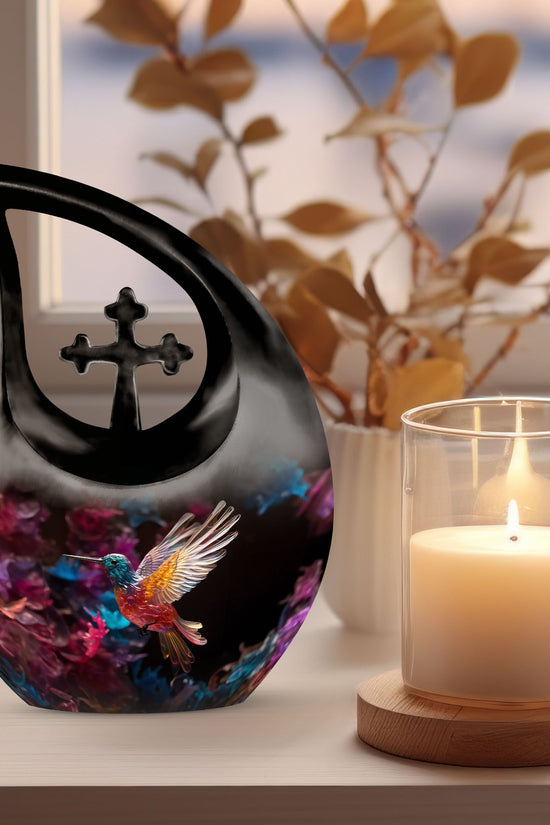 Humming Bird Urns For Ashes - Memorial Ashes Keepsake