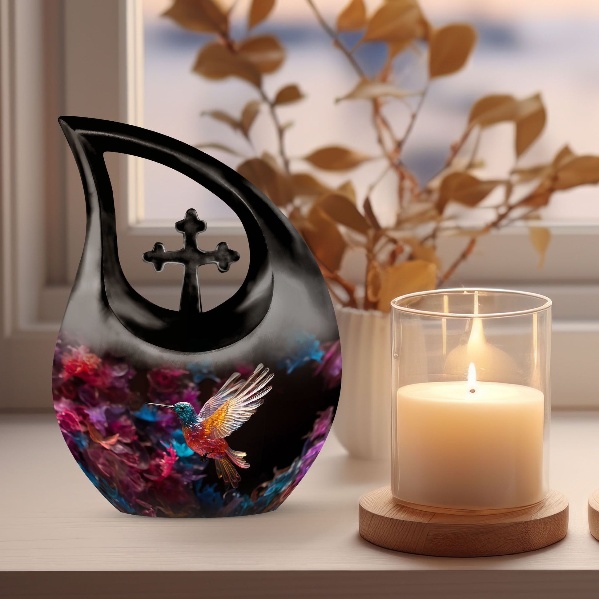 Humming Bird Urns For Ashes - Memorial Ashes Keepsake