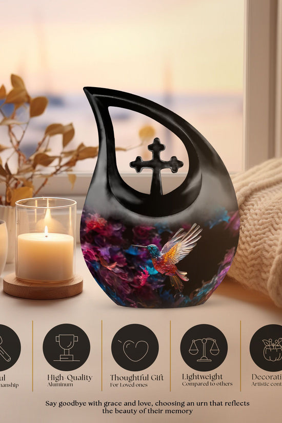 Humming Bird Urns For Ashes - Memorial Ashes Keepsake