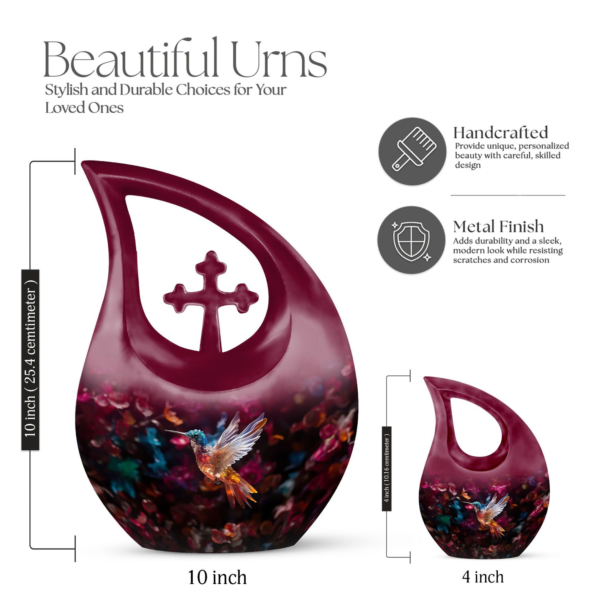 Humming Bird Urns For Ashes - Keepsake For Ashes
