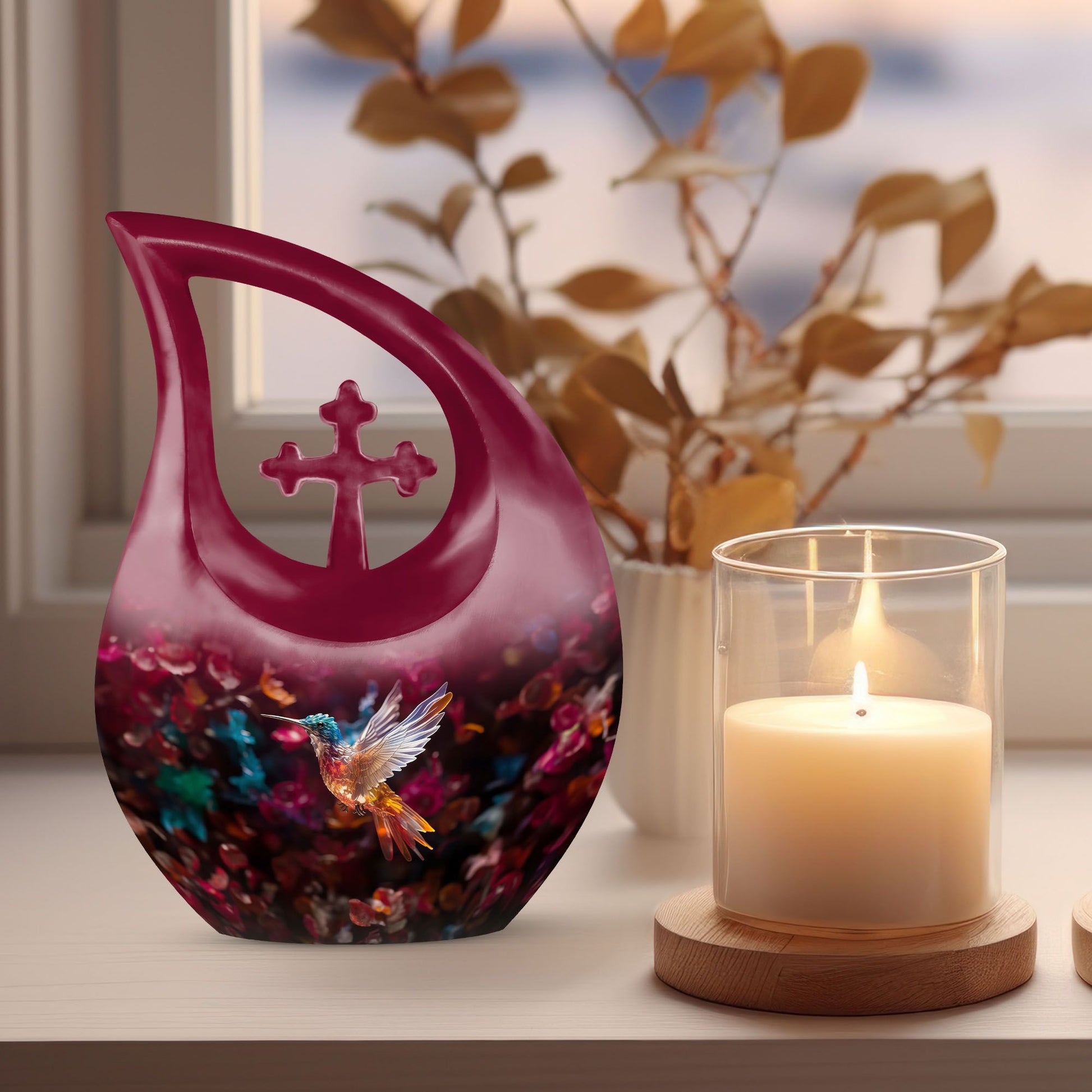 Humming Bird Urns For Ashes - Keepsake For Ashes