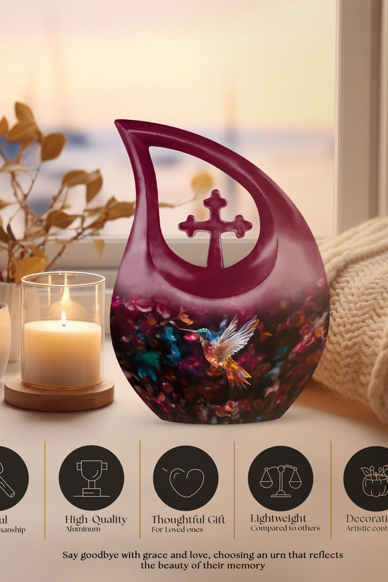 Humming Bird Urns For Ashes - Keepsake For Ashes