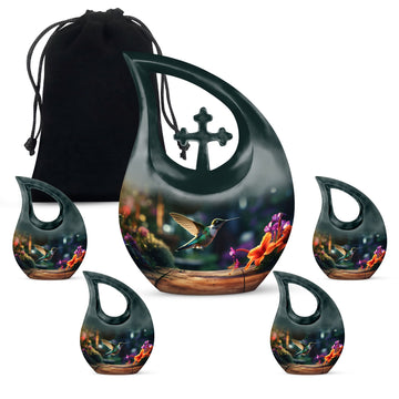 Large Urn With 4 Keepsake