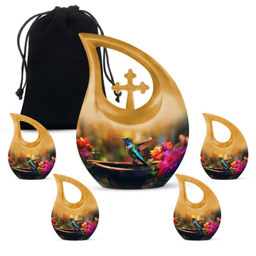 Large Urn With 4 Keepsake