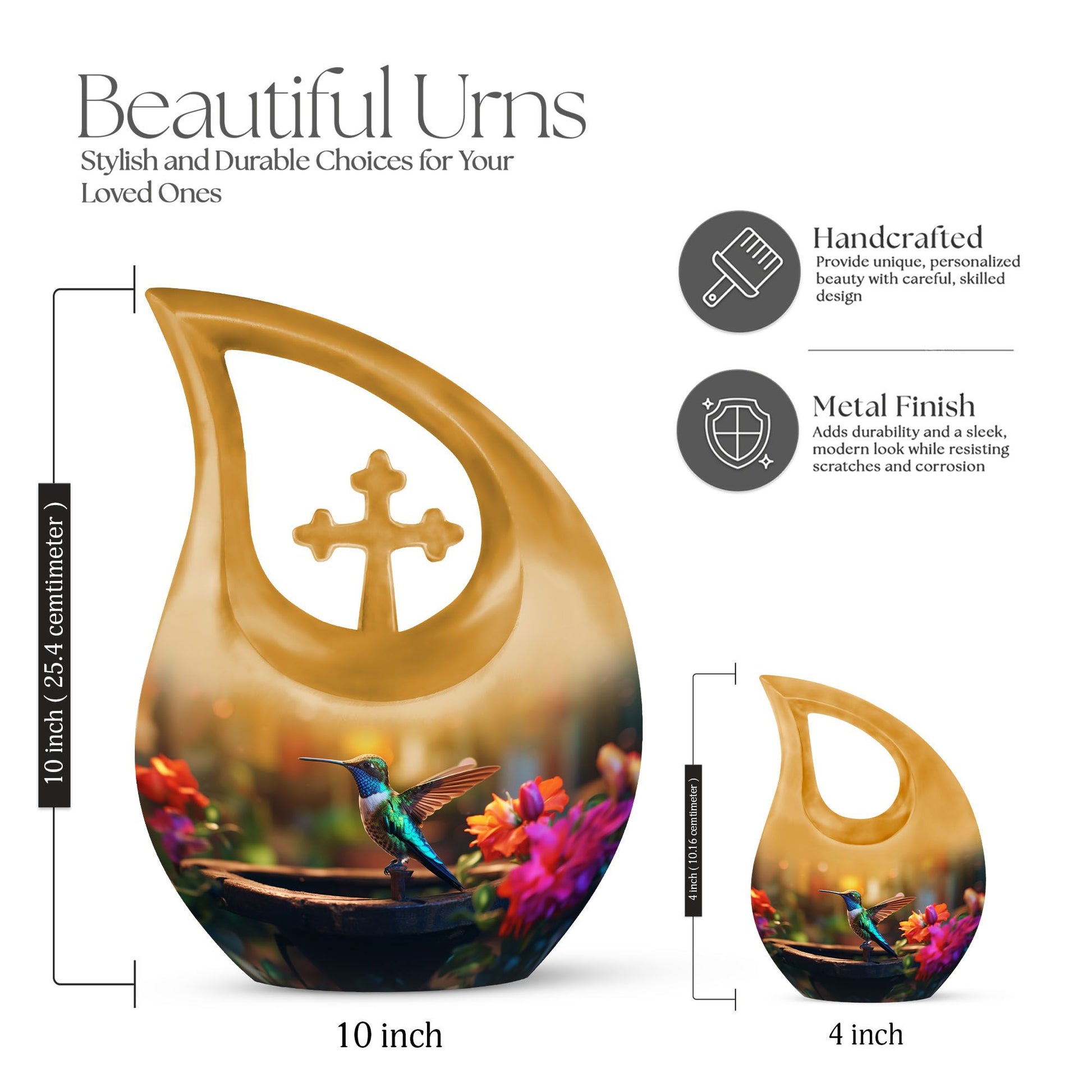 Humming Bird Urns For Ashes - Keepsake For Human Ashes