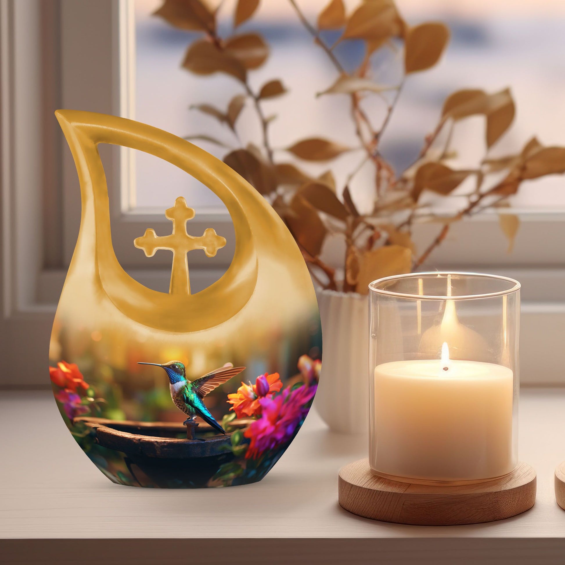 Humming Bird Urns For Ashes - Keepsake For Human Ashes