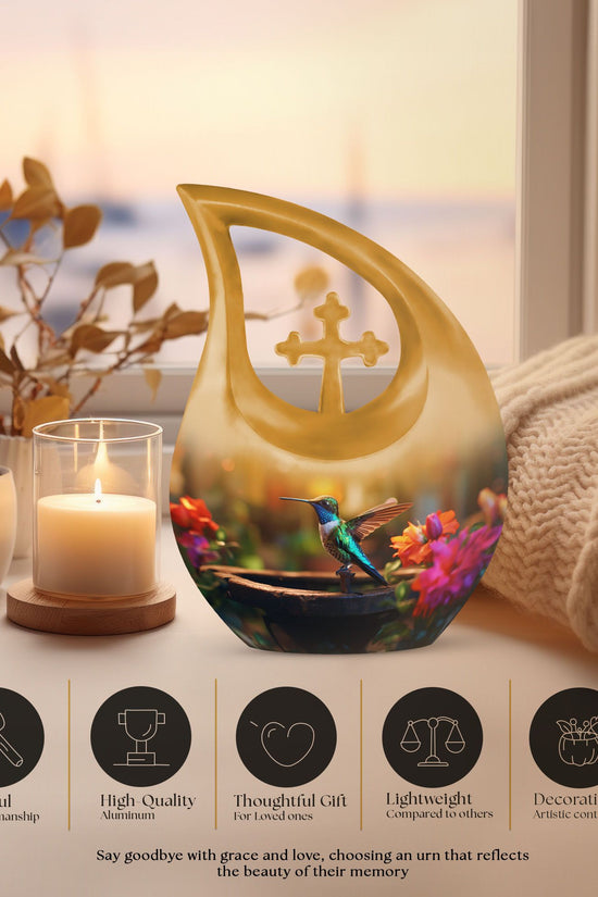Humming Bird Urns For Ashes - Keepsake For Human Ashes
