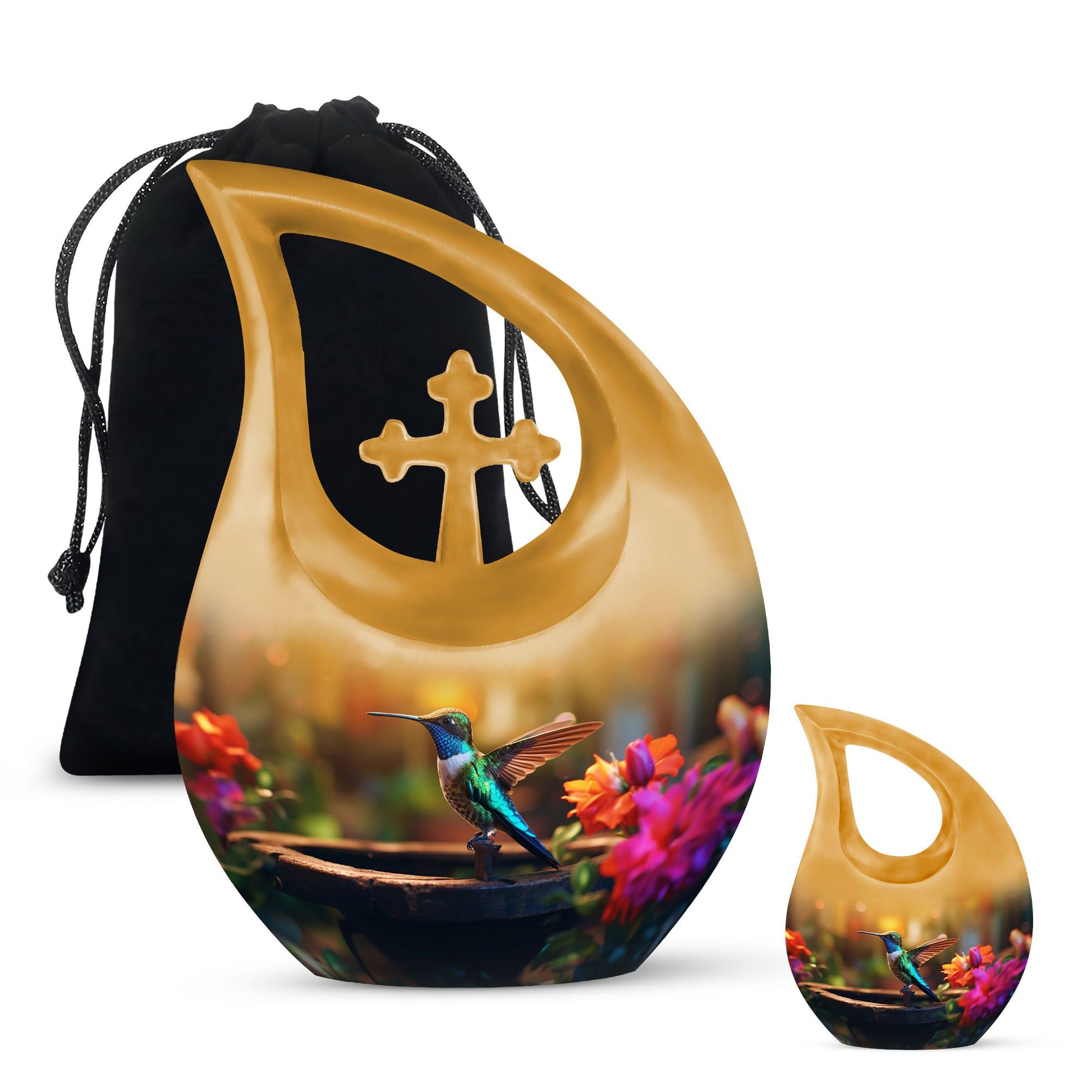 Humming Bird Urns For Ashes - Keepsake For Human Ashes