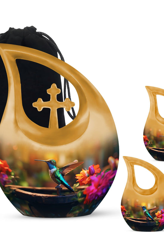 Humming Bird Urns For Ashes - Keepsake For Human Ashes