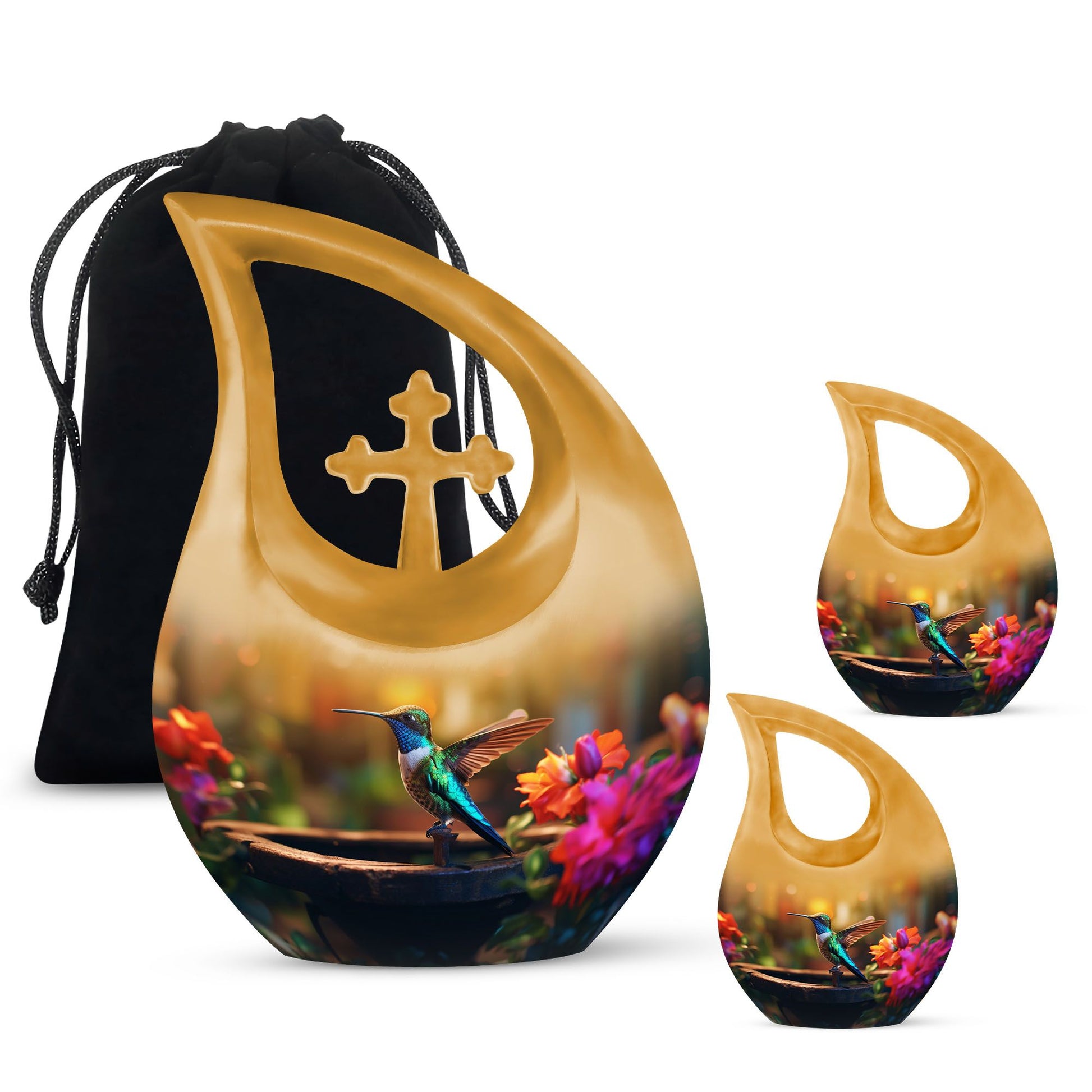 Humming Bird Urns For Ashes - Keepsake For Human Ashes