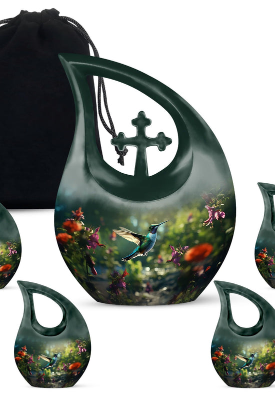 Humming Bird Urns For Ashes - Memorial Keepsake