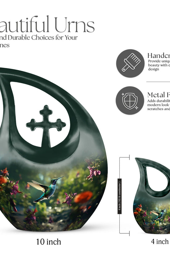 Humming Bird Urns For Ashes - Memorial Keepsake