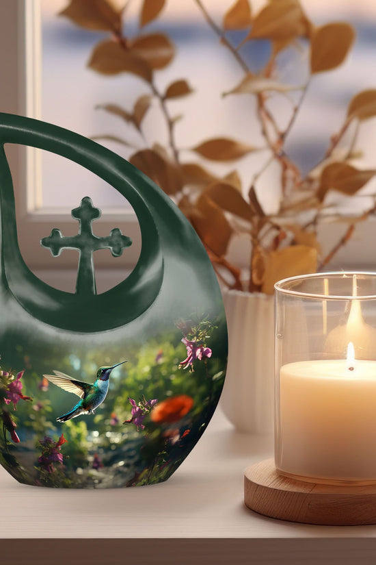 Humming Bird Urns For Ashes - Memorial Keepsake