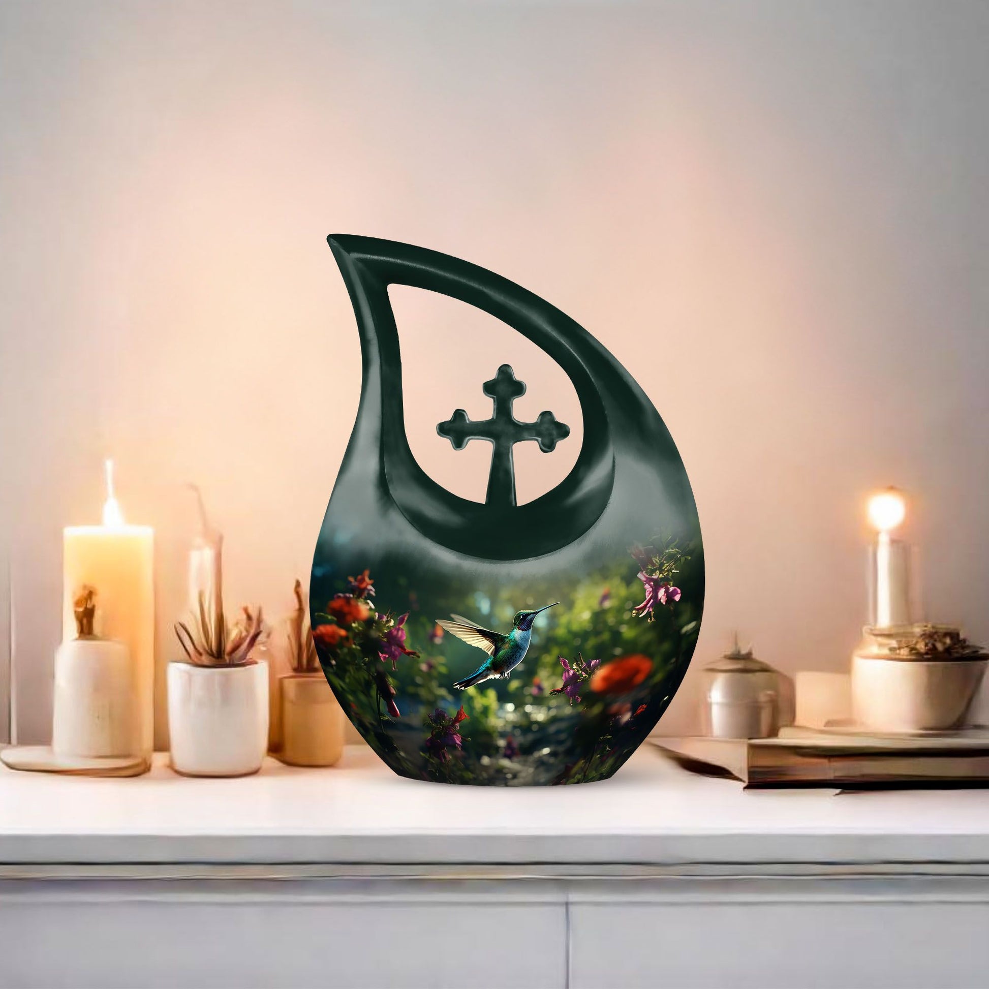 Humming Bird Urns For Ashes - Memorial Keepsake