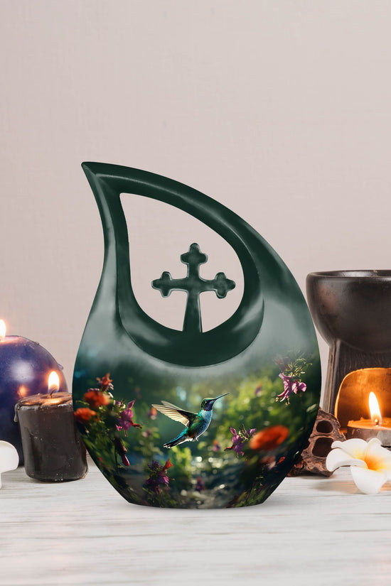 Humming Bird Urns For Ashes - Memorial Keepsake