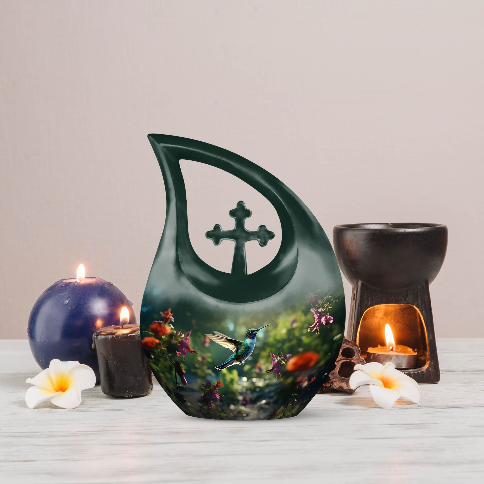 Humming Bird Urns For Ashes - Memorial Keepsake