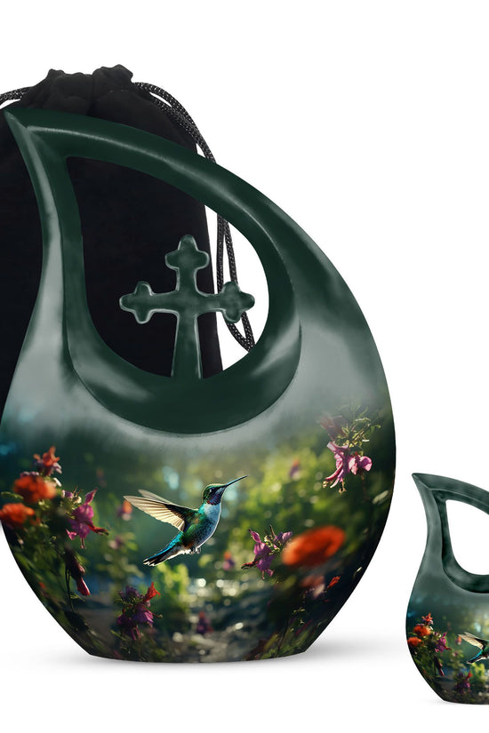 Humming Bird Urns For Ashes - Memorial Keepsake