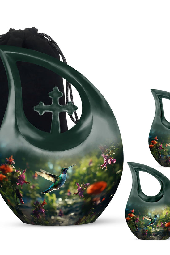Humming Bird Urns For Ashes - Memorial Keepsake