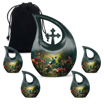 Large Urn With 4 Keepsake