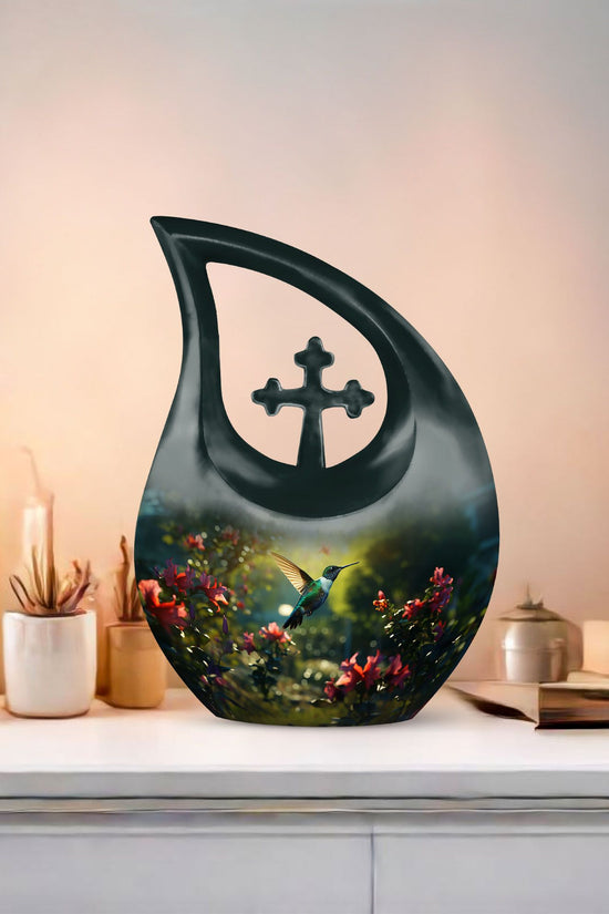 Humming Bird Urns For Ashes - Memorial Urns For Human Ashes Keepsake