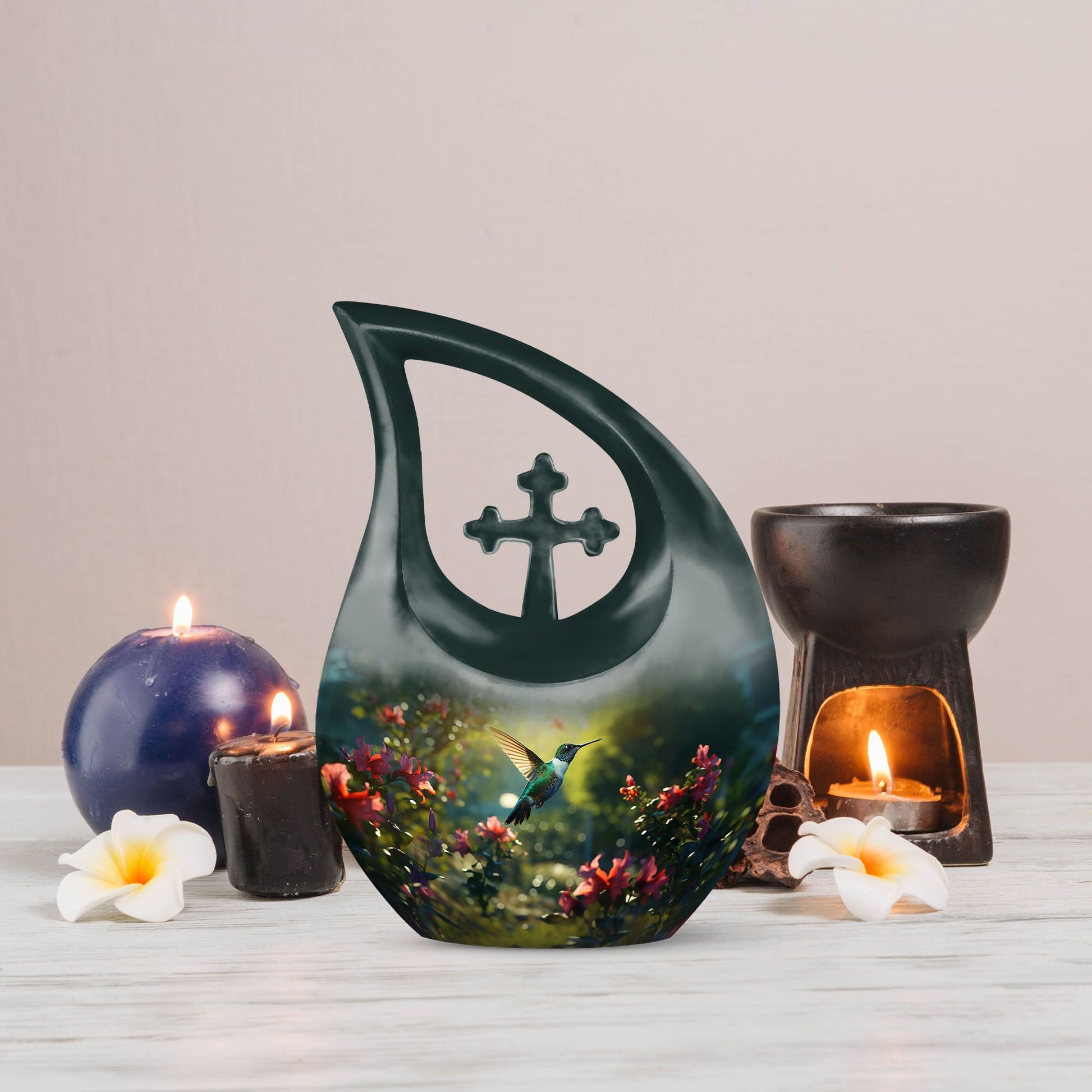 Humming Bird Urns For Ashes - Memorial Urns For Human Ashes Keepsake