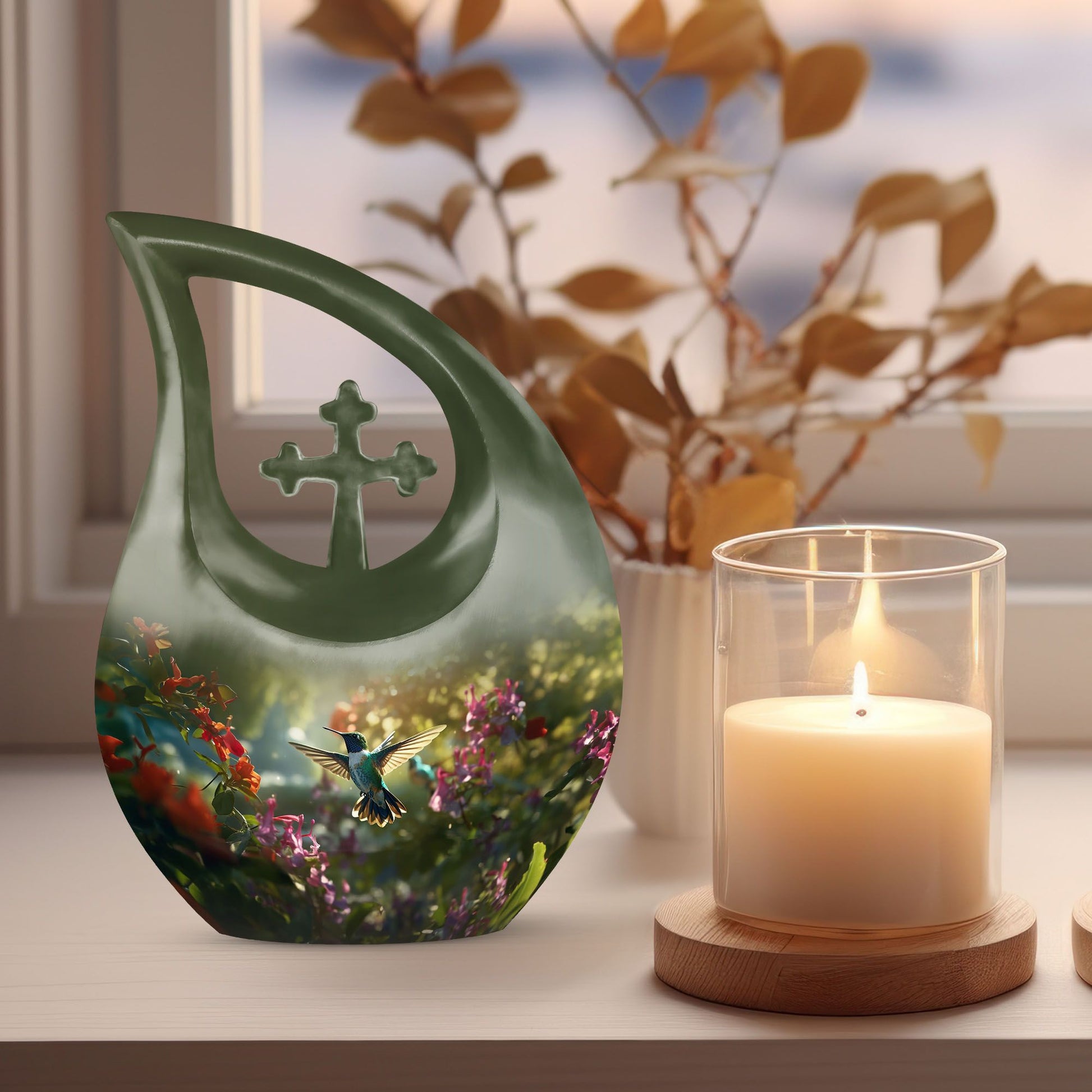 Humming Bird Urns For Ashes - Urn For Ashes Keepsake