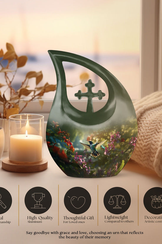 Humming Bird Urns For Ashes - Urn For Ashes Keepsake