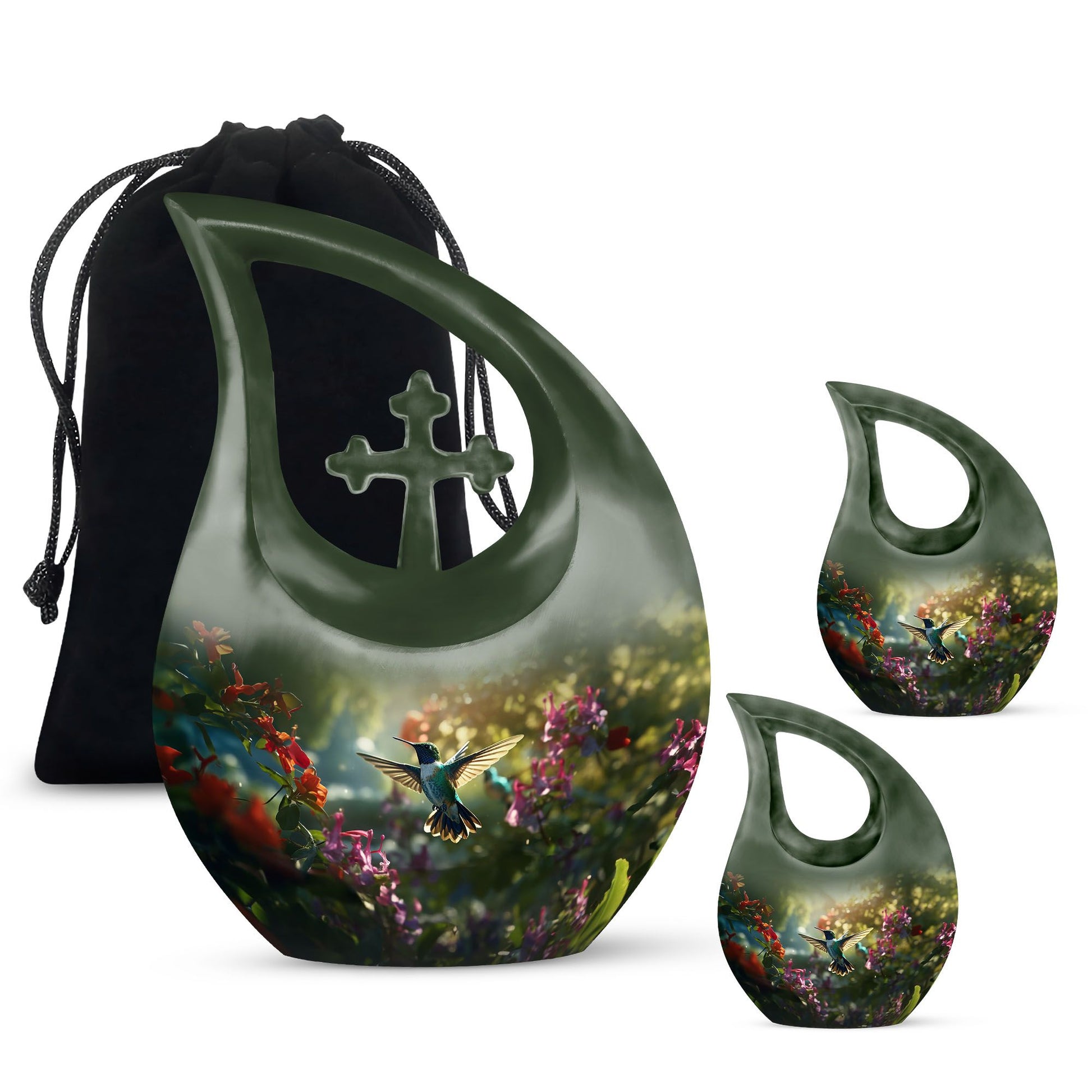 Humming Bird Urns For Ashes - Urn For Ashes Keepsake