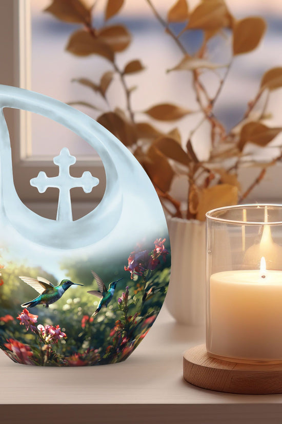 Humming Bird Urns For Ashes - Keepsake Urns For Human Ashes Dad