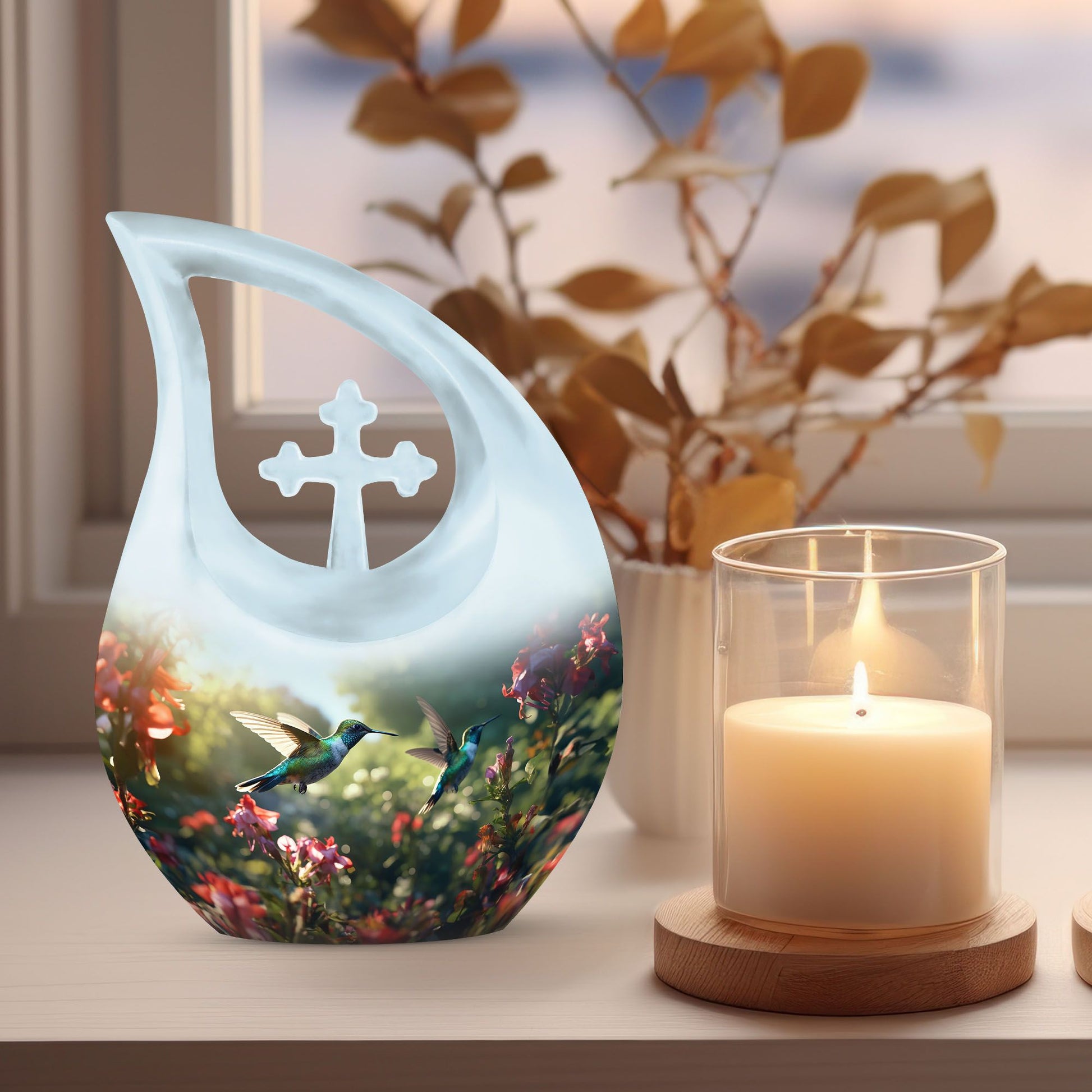 Humming Bird Urns For Ashes - Keepsake Urns For Human Ashes Dad