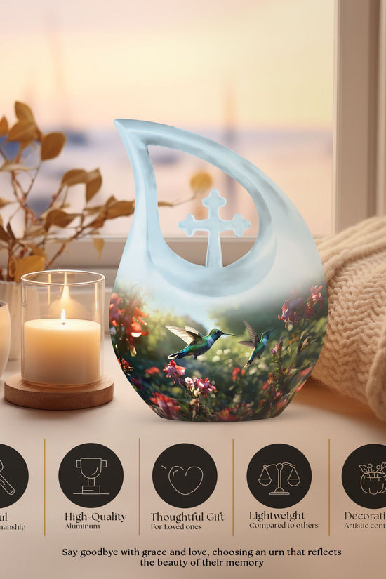 Humming Bird Urns For Ashes - Keepsake Urns For Human Ashes Dad