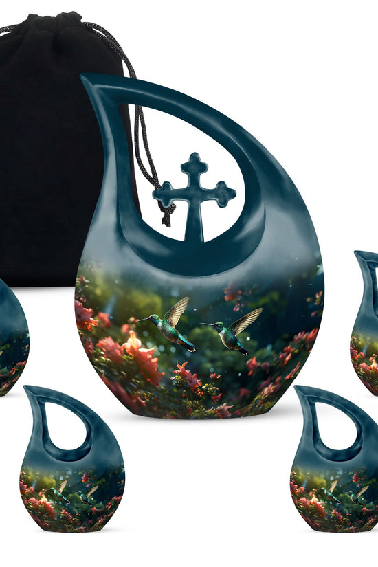 Humming Bird Urns For Ashes - Keepsake Urn For Human Ashes