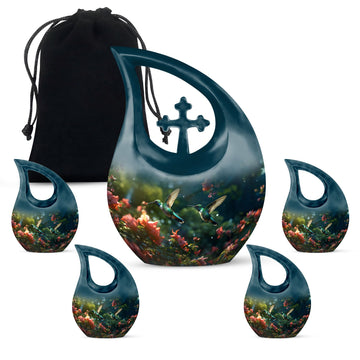 Large Urn With 4 Keepsake