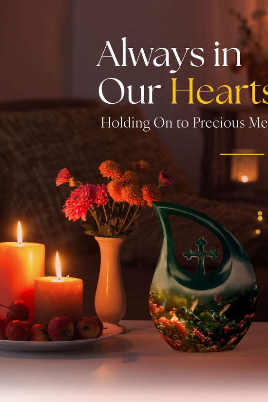 Humming Bird Urns For Ashes - Keepsake Urn For Human Ashes