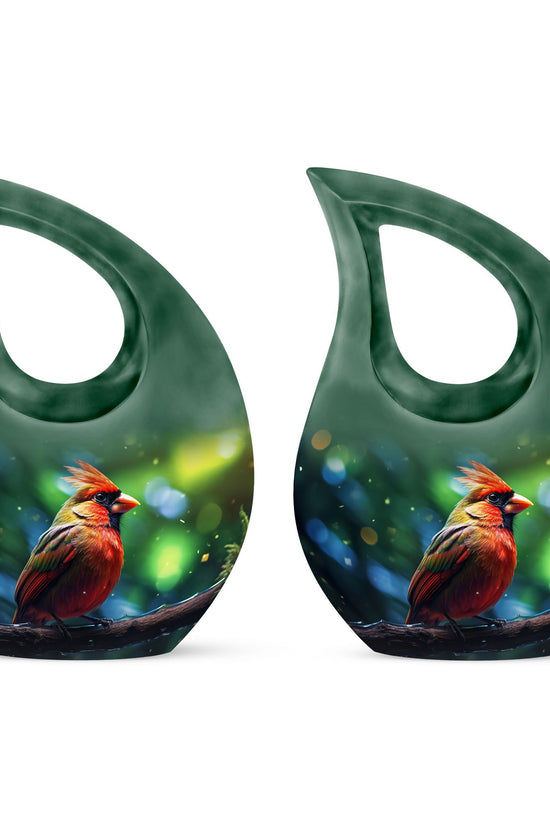 Cardinal Bird Urns For Ashes - Urn Keepsake Human Ashes