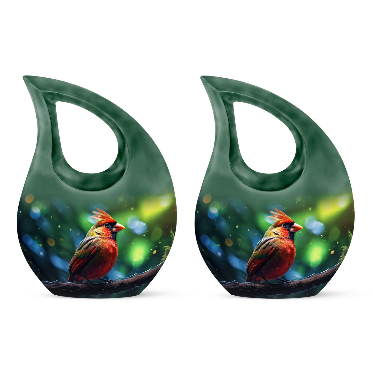 Cardinal Bird Urns For Ashes - Urn Keepsake Human Ashes