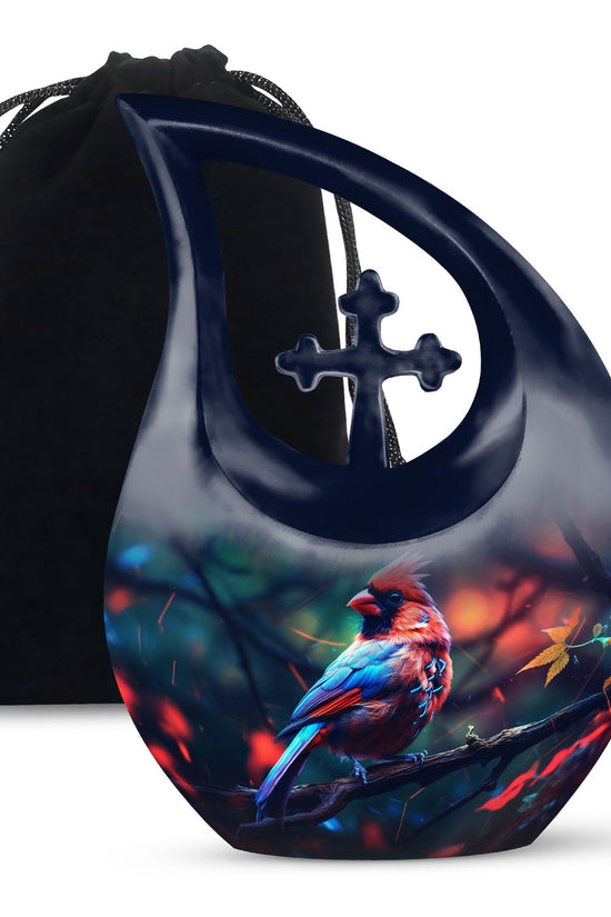 Cardinal Bird Urns For Ashes - Urn For Human Ashes Keepsake