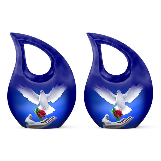Dove Bird Urns For Ashes - Urn Keepsake For Human Ashes